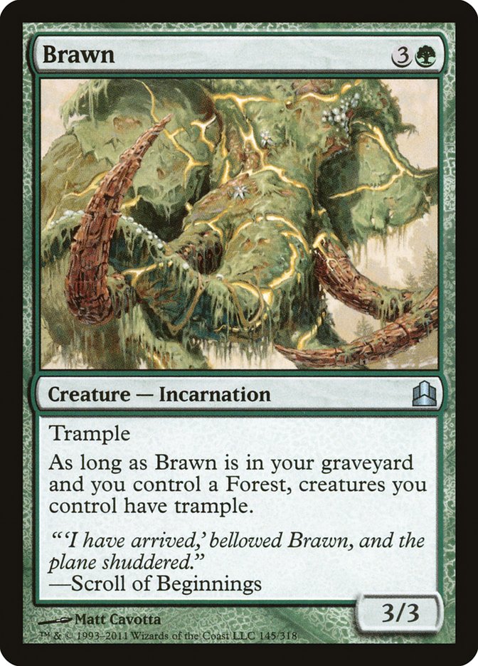 Brawn (145) [Commander 2011] | Odin's Place