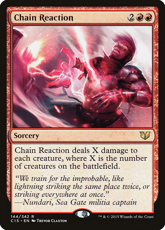 Chain Reaction (144) [Commander 2015] | Odin's Place