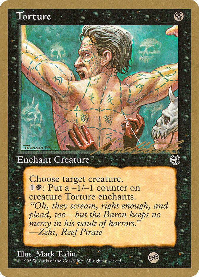 Torture (Leon Lindback) (SB) [Pro Tour Collector Set] | Odin's Place