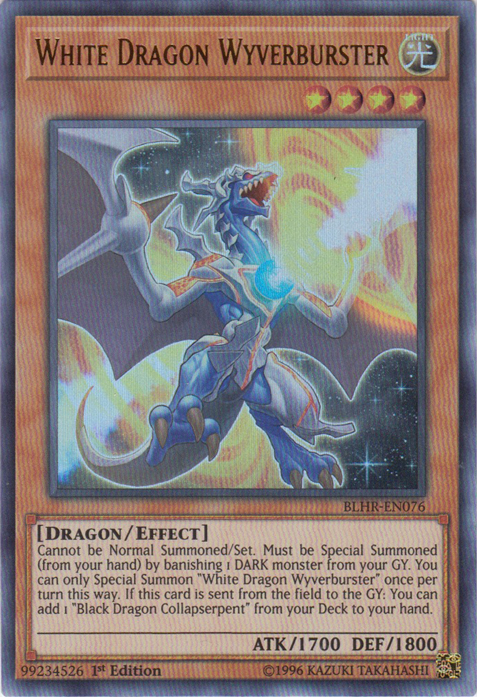 White Dragon Wyverburster [BLHR-EN076] Ultra Rare | Odin's Place