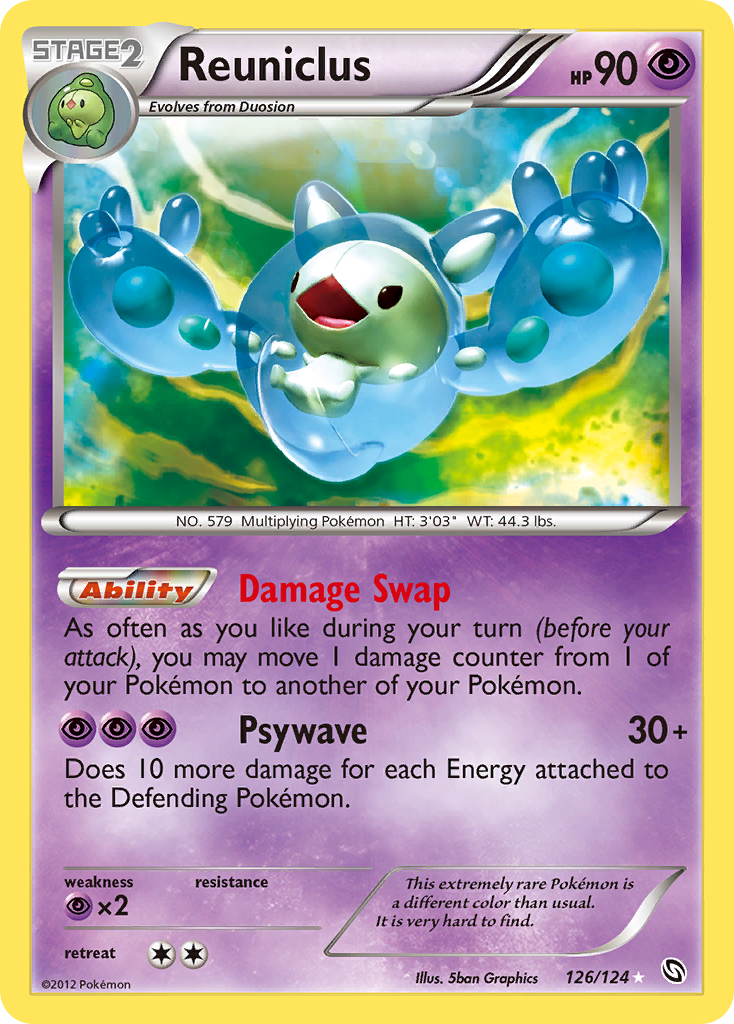 Reuniclus (126/124) [Black & White: Dragons Exalted] | Odin's Place