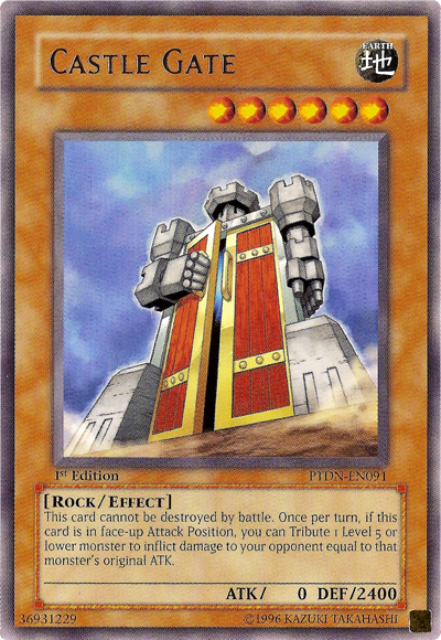 Castle Gate [PTDN-EN091] Rare | Odin's Place