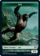 Ape // Germ Double-Sided Token [Double Masters Tokens] | Odin's Place