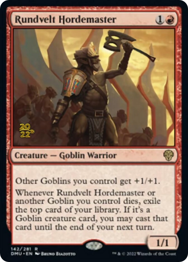 Rundvelt Hordemaster [Dominaria United Prerelease Promos] | Odin's Place