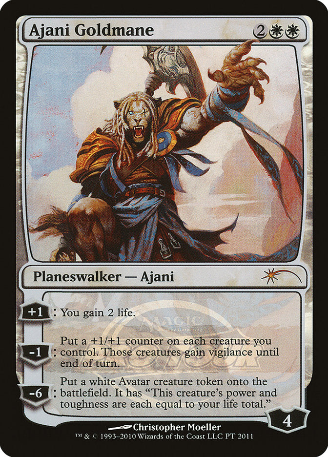 Ajani Goldmane (2011) (Pro Tour) [Pro Tour Promos] | Odin's Place