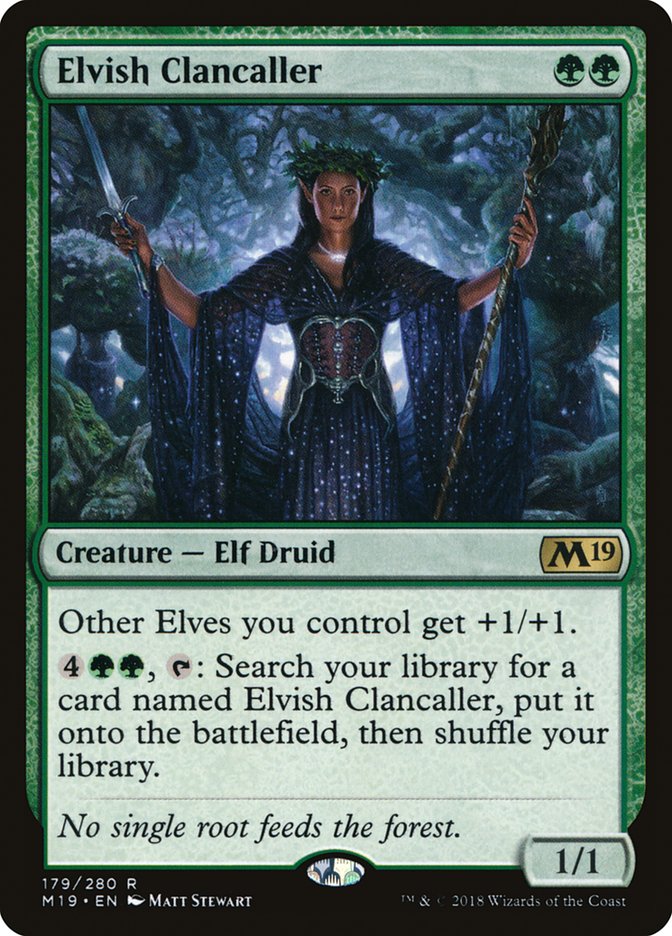 Elvish Clancaller (179) [Core Set 2019] | Odin's Place