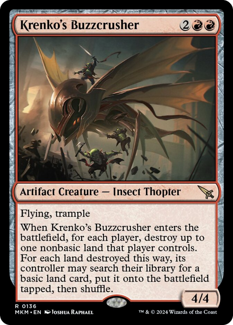 Krenko's Buzzcrusher [Murders at Karlov Manor] | Odin's Place