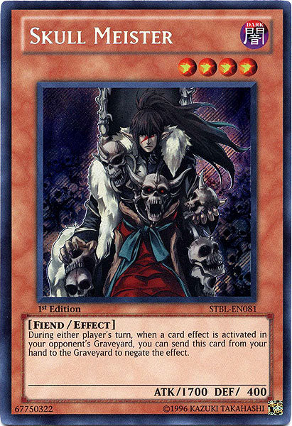 Skull Meister [STBL-EN081] Secret Rare | Odin's Place