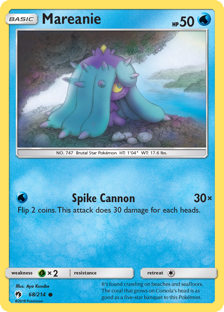 Mareanie (68/214) [Sun & Moon: Lost Thunder] | Odin's Place