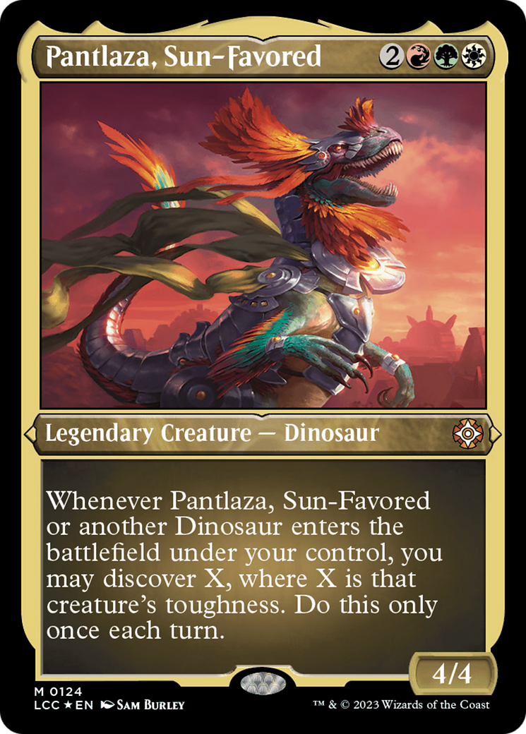 Pantlaza, Sun-Favored (Display Commander) [The Lost Caverns of Ixalan Commander] | Odin's Place