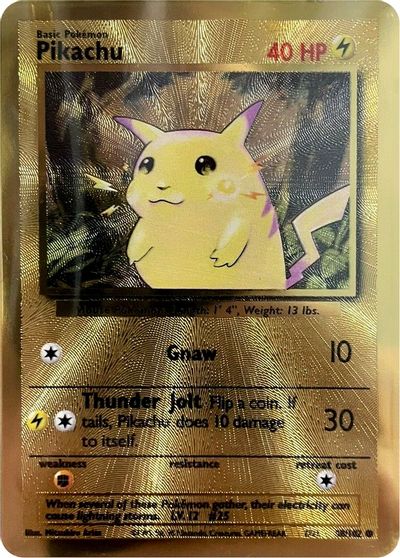 Pikachu (58/102) (Celebrations Metal Card) [Celebrations: 25th Anniversary] | Odin's Place