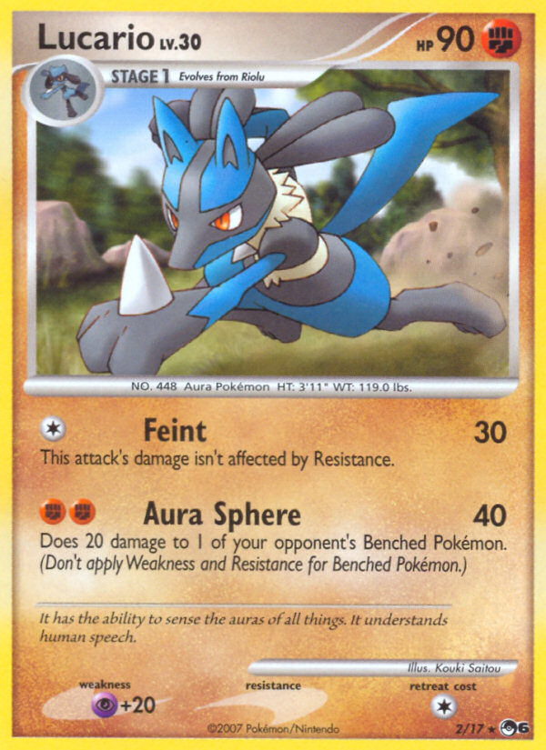 Lucario (2/17) [POP Series 6] | Odin's Place