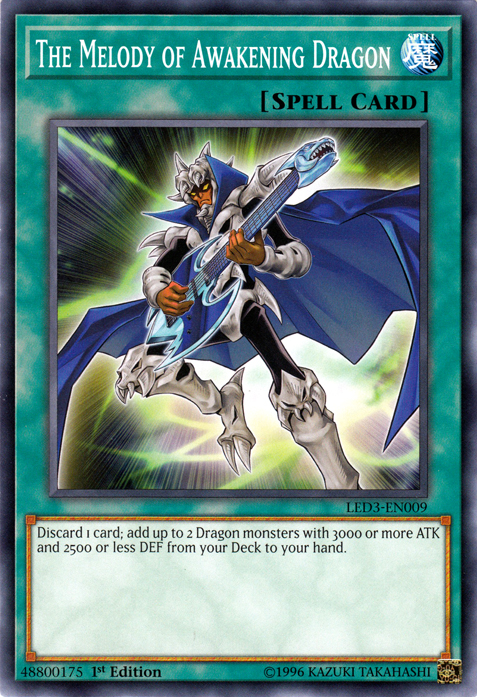 The Melody of Awakening Dragon [LED3-EN009] Common | Odin's Place