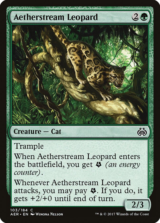 Aetherstream Leopard (103) [Aether Revolt] | Odin's Place