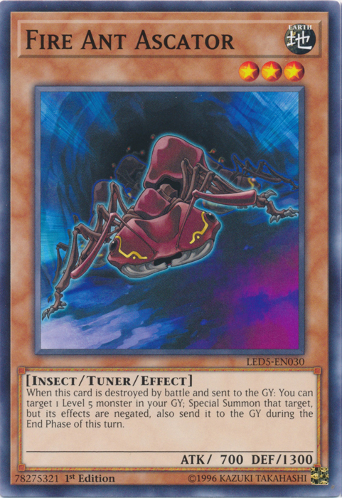 Fire Ant Ascator [LED5-EN030] Common | Odin's Place