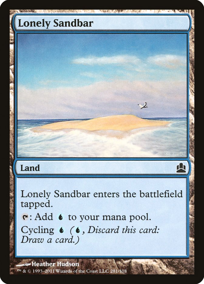 Lonely Sandbar (281) [Commander 2011] | Odin's Place
