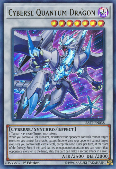 Cyberse Quantum Dragon [SAST-EN038] Ultra Rare | Odin's Place