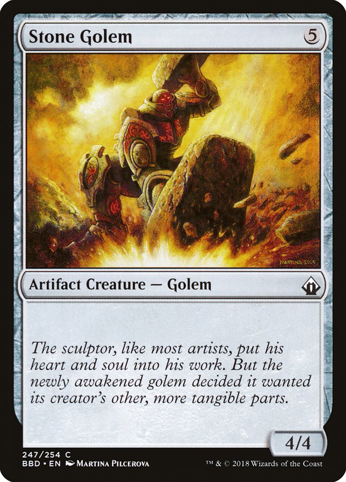 Stone Golem (247) [Battlebond] | Odin's Place