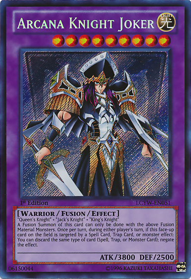 Arcana Knight Joker [LCYW-EN051] Secret Rare | Odin's Place