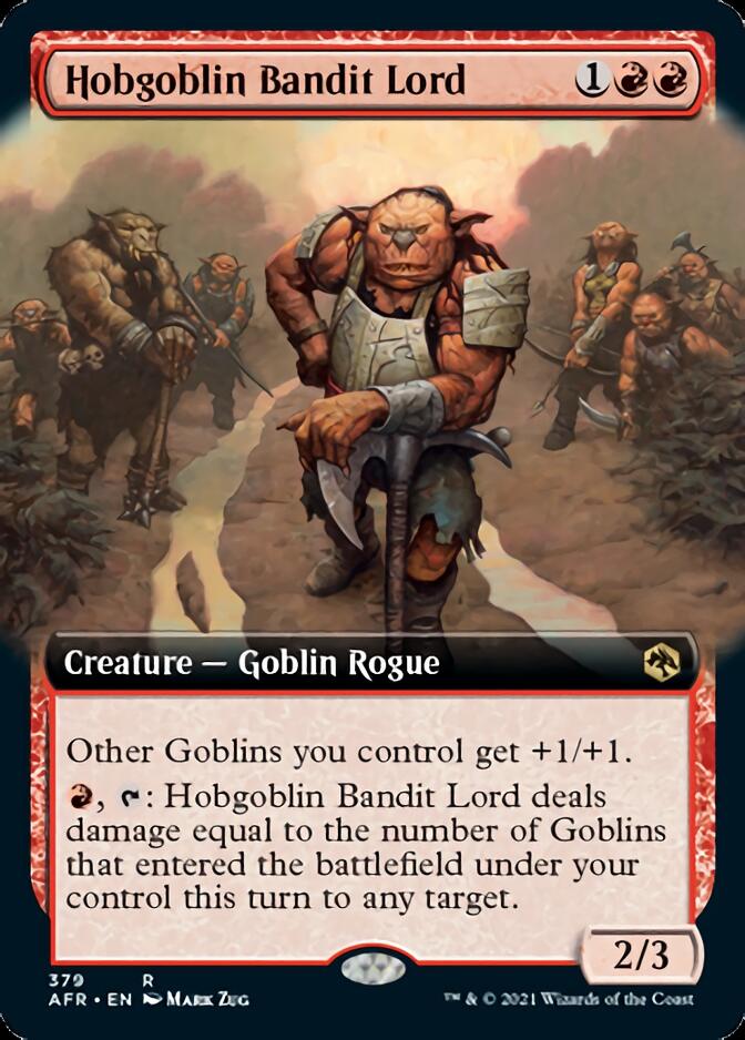 Hobgoblin Bandit Lord (Extended Art) [Dungeons & Dragons: Adventures in the Forgotten Realms] | Odin's Place