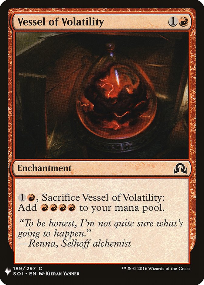 Vessel of Volatility [Mystery Booster] | Odin's Place