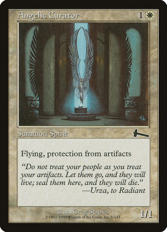 Angelic Curator (1) [Urza's Legacy] | Odin's Place