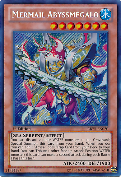 Mermail Abyssmegalo [ABYR-EN020] Secret Rare | Odin's Place