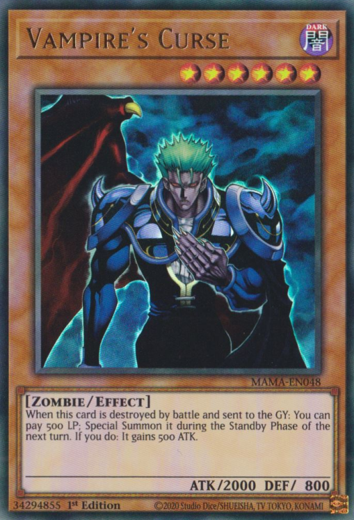 Vampire's Curse [MAMA-EN048] Ultra Rare | Odin's Place
