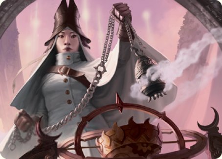 Celestus Sanctifier Art Card [Innistrad: Midnight Hunt Art Series] | Odin's Place