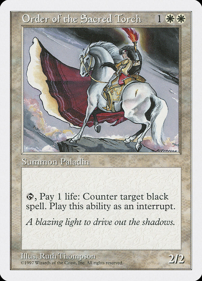 Order of the Sacred Torch (48) [Fifth Edition] | Odin's Place