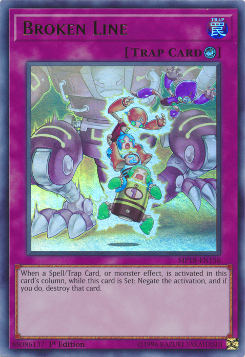 Broken Line [MP18-EN156] Ultra Rare | Odin's Place
