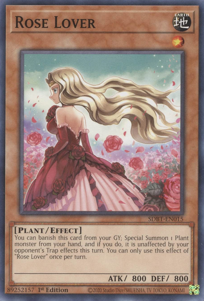 Rose Lover [SDBT-EN015] Common | Odin's Place