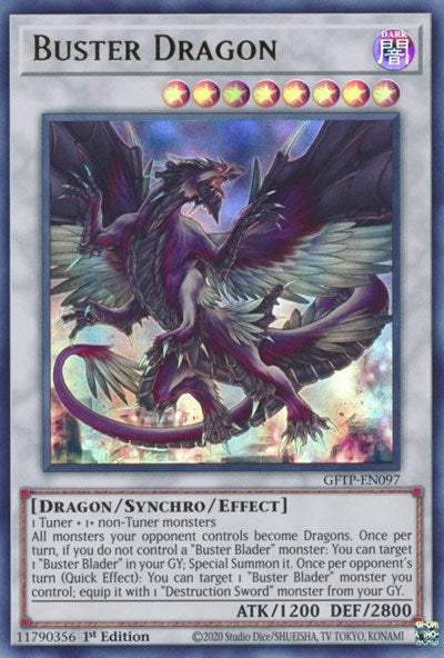 Buster Dragon [GFTP-EN097] Ultra Rare | Odin's Place