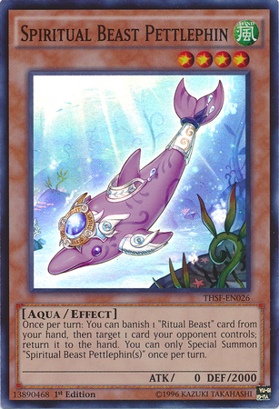 Spiritual Beast Pettlephin [THSF-EN026] Super Rare | Odin's Place