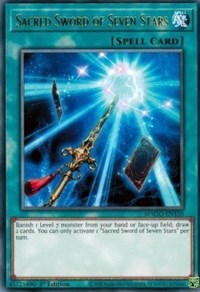 Sacred Sword of Seven Stars [MAGO-EN150] Rare | Odin's Place