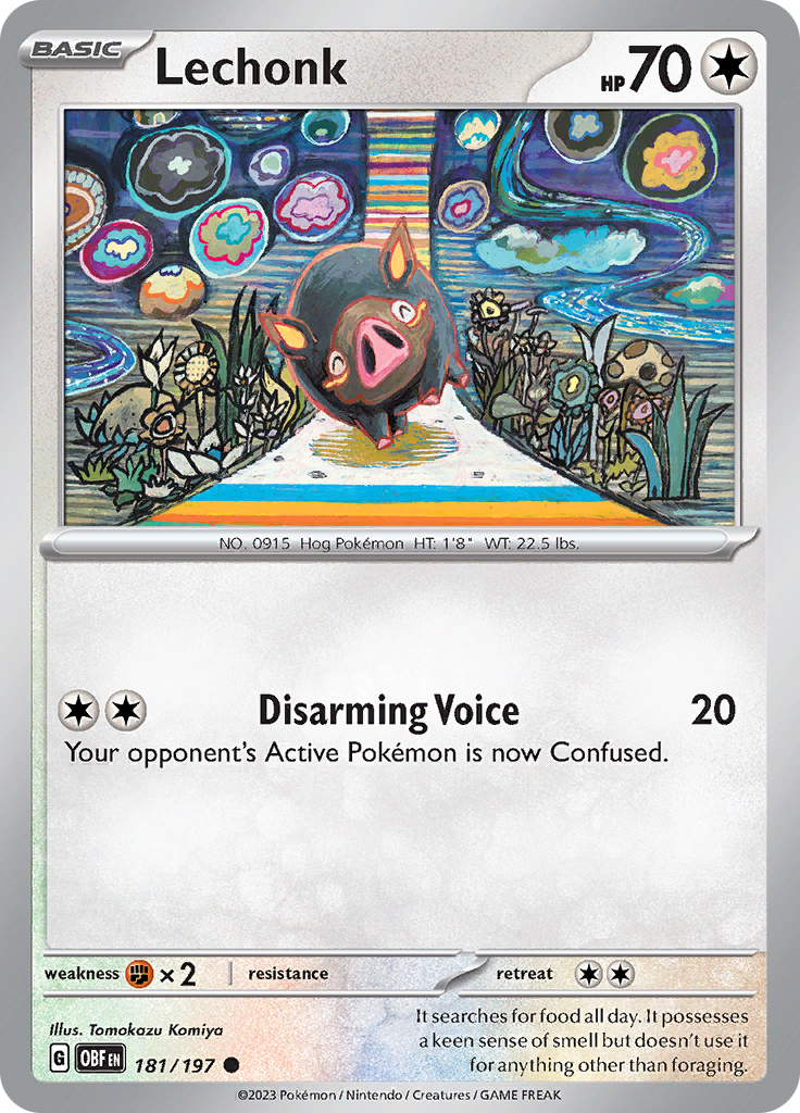 Lechonk (181/197) [Scarlet & Violet: Obsidian Flames] | Odin's Place