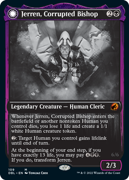Jerren, Corrupted Bishop // Ormendahl, the Corrupted [Innistrad: Double Feature] | Odin's Place