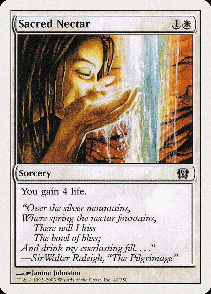 Sacred Nectar (40) [Eighth Edition] | Odin's Place