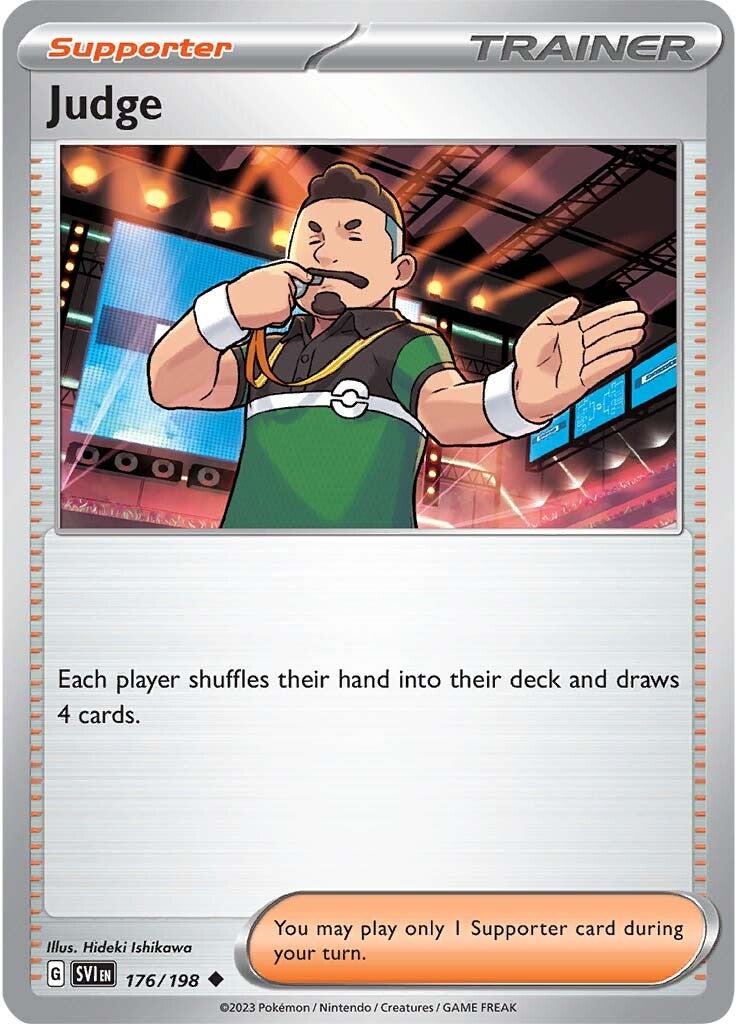 Judge (176/198) [Scarlet & Violet: Base Set] | Odin's Place