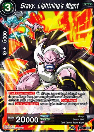 Gravy, Lightning's Might (BT4-113) [Colossal Warfare] | Odin's Place