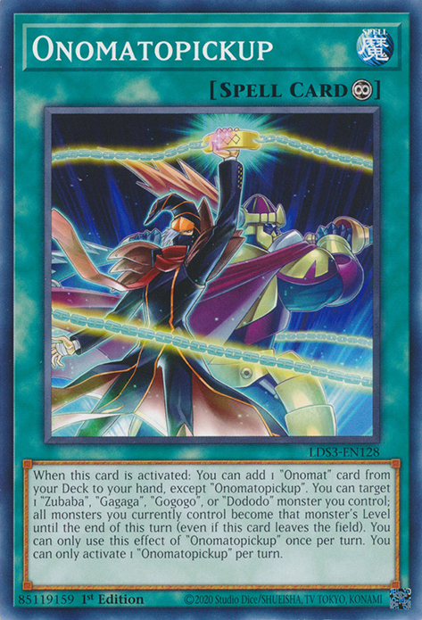 Onomatopickup [LDS3-EN128] Common | Odin's Place