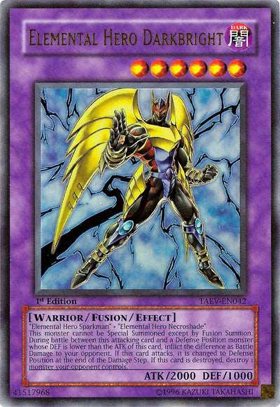 Elemental Hero Darkbright [TAEV-EN042] Ultra Rare | Odin's Place