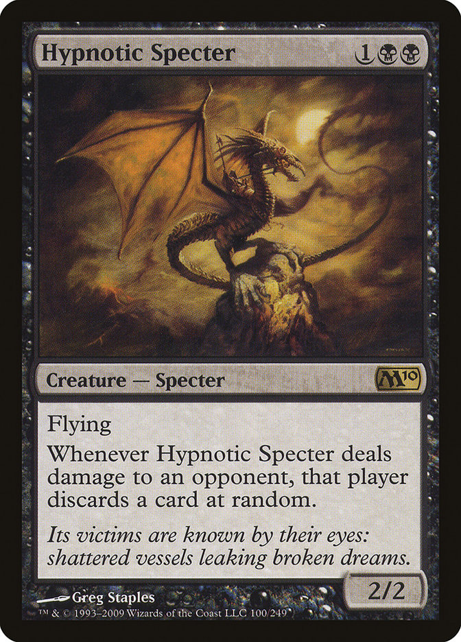 Hypnotic Specter (100) [Magic 2010] | Odin's Place