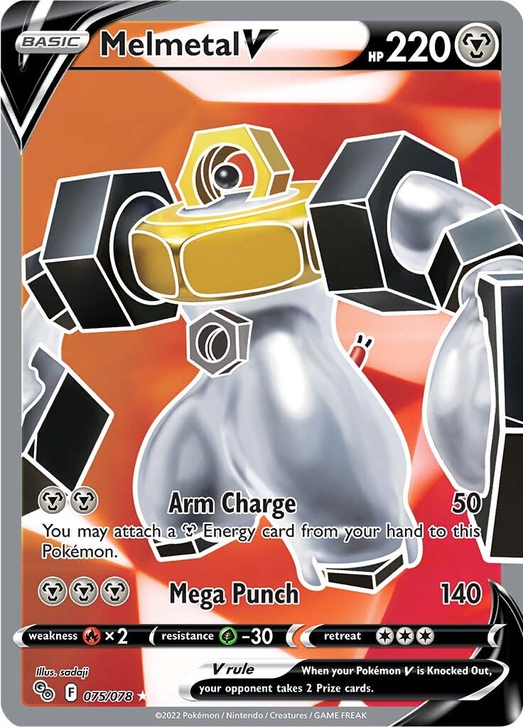 Melmetal V (075/078) [Pokémon GO] | Odin's Place
