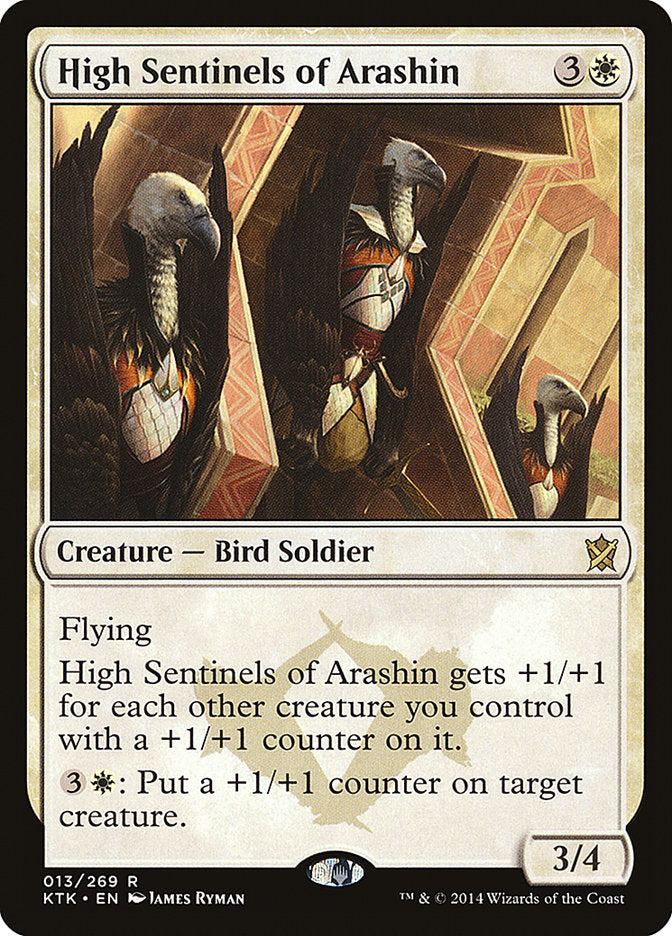 High Sentinels of Arashin (13) [Khans of Tarkir] | Odin's Place