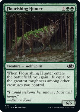 Flourishing Hunter [Jumpstart 2022] | Odin's Place