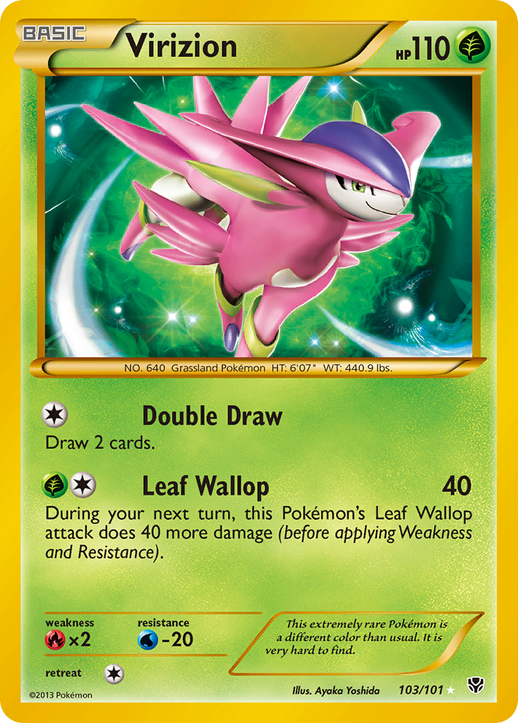 Virizion (103/101) [Black & White: Plasma Blast] | Odin's Place