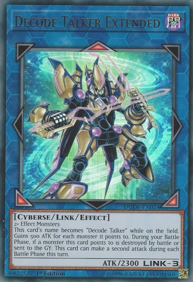 Decode Talker Extended [DUDE-EN024] Ultra Rare | Odin's Place