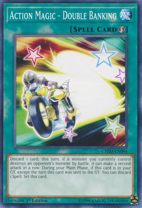 Action Magic - Double Banking [CHIM-EN094] Common | Odin's Place