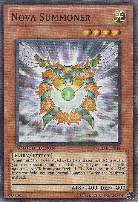 Nova Summoner [GLD3-EN011] Common | Odin's Place